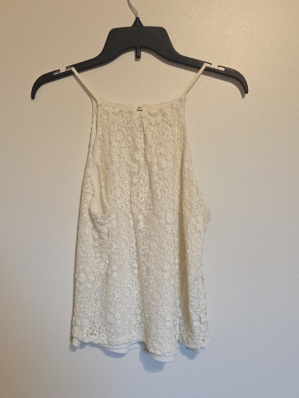 Women's Cream Lace Blouse